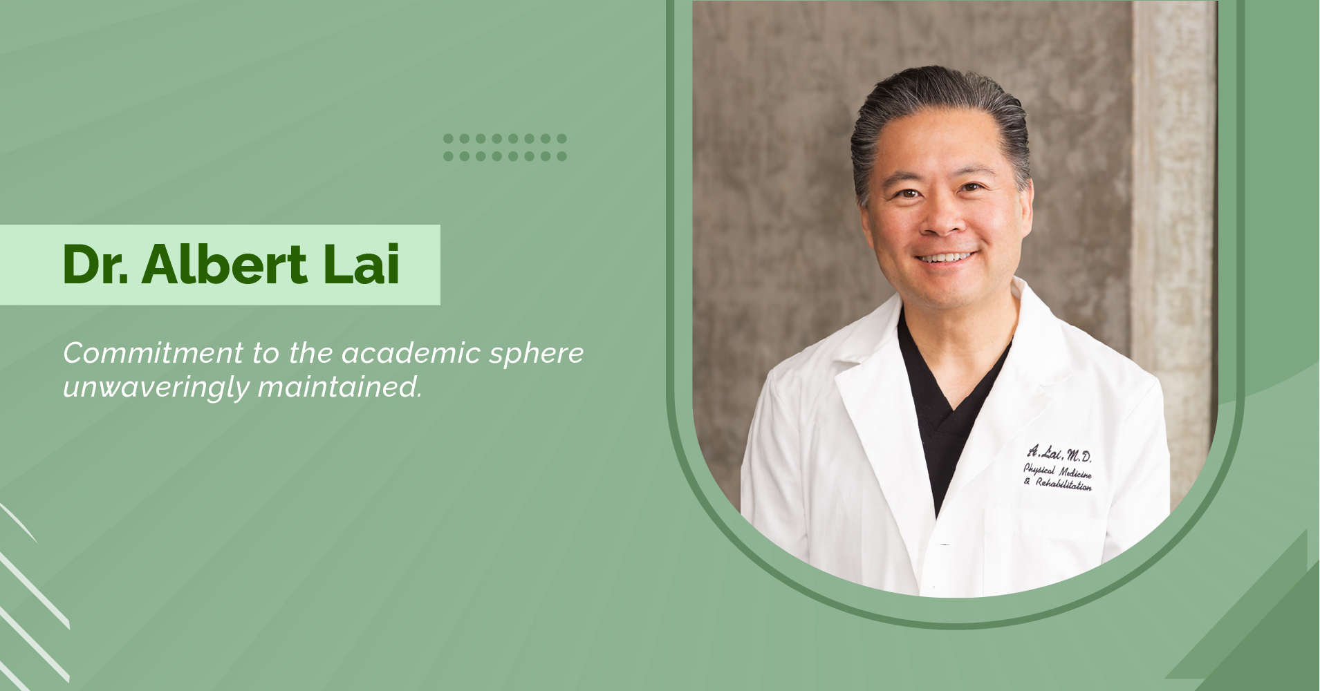 photos Dr. Albert Lai